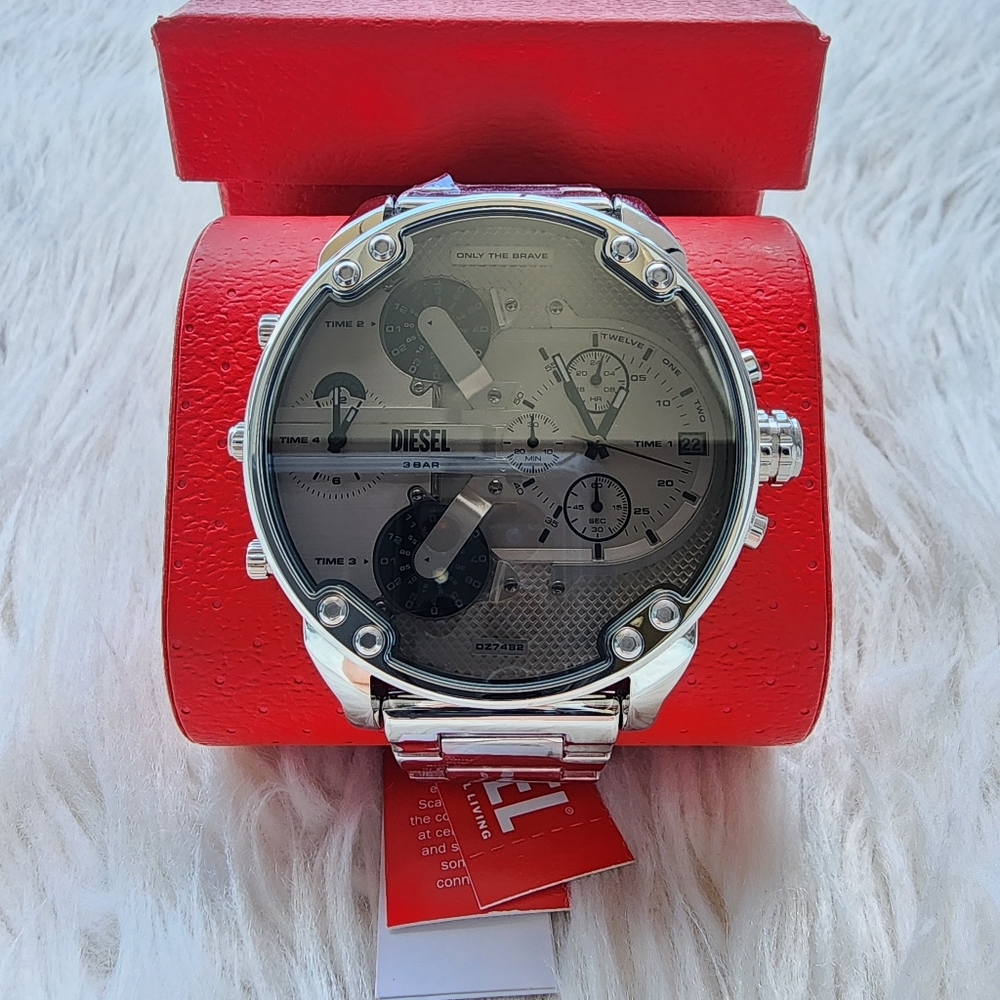 Diesel Big Daddy Watch Original Brand New With Tag
